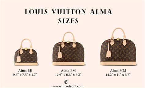 alma lv sizes